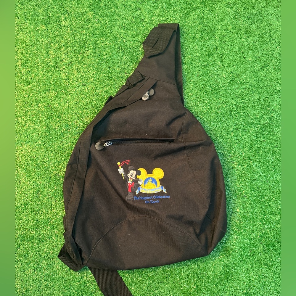 Disney Black Backpack with Durable Design